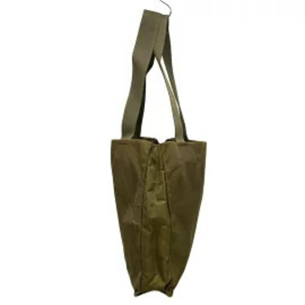 Prada Army Green shopper tote bag